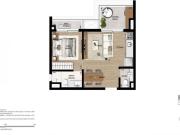 Venda de apartamento 46m2 Higienopolis São Paulo SP
