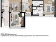 Venda de apartamento 76m2, com 2 suítes e churrasqueira...