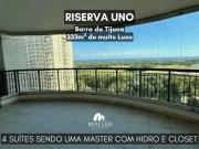Venda exclusividade excelente apto. Com 333m² e 4 suítes