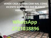 VENDE CASA A 100m CAMINO NACIONAL CONGREGACIÓN VICENTE...