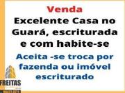 Vende casa Guara 3 quartos 2 suites Aceita financiamento...