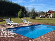 Vende complejo de 4 cabañas más casa principal, piscina,...