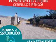 Vende Parcela Cerrillos Rengo