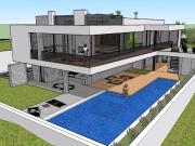 VENDE SE LUXUOSA MORADIA EM CONSTRUÇÃO COM PISCINA E...