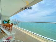 VENDEMOS APARTAMENTO EN BOCAGRANDE VISTA AL MAR CARTAGENA