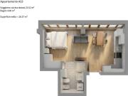 Vendesi monolocale a Bolzano via Orazio, Gries San Quirino