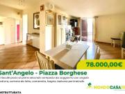 Vendesi trilocale a Sant'Angelo Romano piazza Borghese