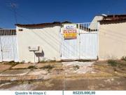 Vendo 02 casas no mesmo lote, no Valparaíso I, Etapa C