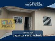 Vendo Ágio! excelente casa com 2 quartos cond. fechado...