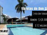 ¡Vendo Amplio Apto 1 Piso con Terraza en Quintas de Don...