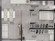 Vendo Apartamento 2 Quartos no Cabral com Suíte