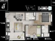 Vendo apartamento de 49 m 2 Bairro do Jaguaribe Osasco