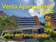 Vendo apartamento remodelado 85m2 El Peñon