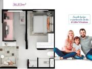 Vendo aparto em fase de obras 37 m 2 2 dormitórios...