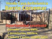 Vendo Casa Antisísmica en Barrio Corcemar
