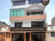 Vendo casa de 4 pisos. Bajó de precio. Aprovecha es solo...