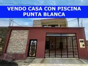 VENDO DE OPORTUNIDAD CASA PISCINA PUNTA CENTINEL