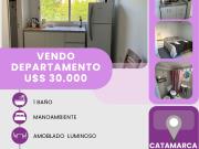 Vendo departamento amoblado