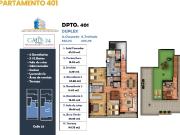 VENDO DPTO. DÚPLEX 3D PISO 4 PROYECTO INMOBILIARIO EN...