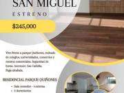 VENDO DÚPLEX FRENTE A PARQUE EN SAN MIGUEL