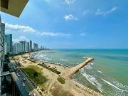 VENDO EN CARTAGENA APARTAMENTO FRENTE AL MAR EN B/GRANDE...
