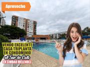 VENDO EXCELENTE CASA EN CONDOMINIO TRIPLANTA AL SUR DE...