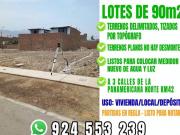 VENDO LOTES DE TERRENO 90 M² URB. LA ALAMEDA DE LIMA...