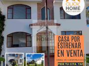 Vendo moderna casa esquinera acogedora por estrenar
