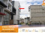 VENDO TRIPLEX EN URB. MONTECARMELO HUANCAYO