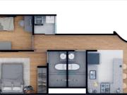 VENDO ULTIMO Y LINDO DPTO. DE 2 HABITACIONES EN LA...