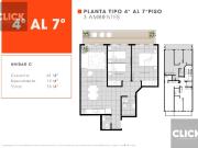 VENTA 3 AMBIENTES C/BALCÓN BELGRANO