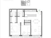 Venta 3 Ambientes en Bajo Belgrano A estrenar con cochera