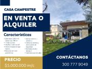 VENTA / ALQUIILER DE HERMOSA CASA CAMPESTE CONDOMINIO...