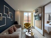 VENTA APARTAESTUDIO EL COUNTRY, MODERNO, EXTERIOR Y CON...