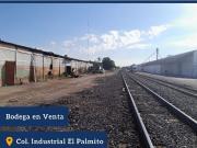 Venta Bodegas Ind. con Vías de Tren / El Palmito / Culiacán