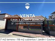 VENTA CASA 2 DORM CON QUINCHO Y JARDIN PIN NQN