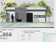 VENTA CASA 2 DORMITORIOS EN POZO B° GARDINAL NQN