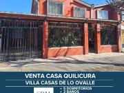VENTA CASA 2 PISOS EN EL CORAZON COMERCIAL DE QUILICURA