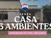 VENTA CASA 3 AMB CON JARDIN QUILMES CENTRO