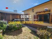 VENTA CASA 3 AMB C/PATIO EN QUILMES APTO CREDITO