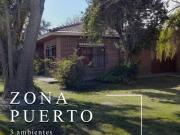 VENTA Casa 3 amb, espaciosa con patio y cochera Zona Puerto