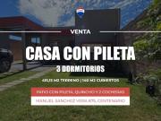 VENTA CASA 3 DORMITORIOS CON PILETA, CENTENARIO