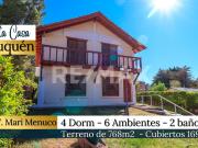VENTA CASA 4 DORM EN VILLA MARI MENUCO