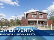 VENTA CASA 5 DORMITORIOS COCHERA, PARQUE Y PILETA