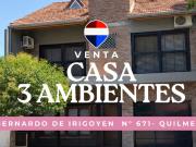 VENTA CASA 6 AMBIENTES JARDIN COCHERA QUILMES