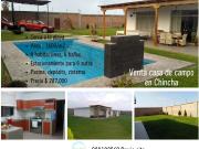 Venta casa de campo en Chincha