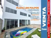 VENTA CASA de ESTRENO en PLAYA LOS PULPOS