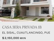VENTA CASA EL SISAL CUAUTLANCINGO CERCA DE VW OUTLET...