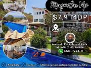 MAGNOLIA VIP: Espacio ideal con alberca y tobogán,...