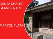 VENTA CHALET 4 AMBIENTES EN MAR DEL PLATA